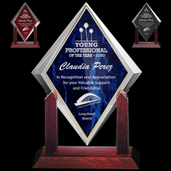 Elegant Acrylic Diamond Award