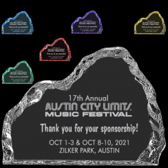 Mountain Ice Acrylic Award