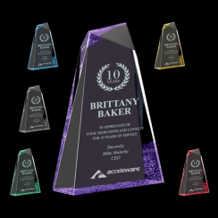 Colored Pinnacle Acrylic Award