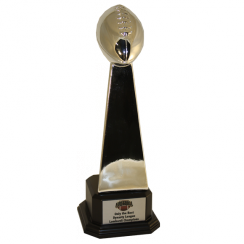 Lombardi Football Trophy with Base