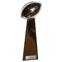 Lombardi Football Trophy Perpetual Plates