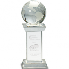 Crystal World on Pillar Award