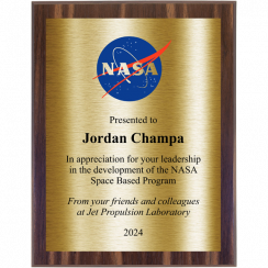 Full Color Veneer Wood Plaque