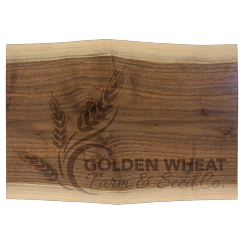 Black Walnut Natural Wood Plaque