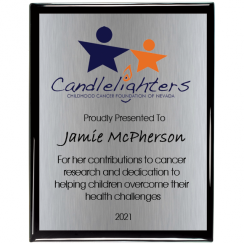 Full Color Glossy Wood Plaque