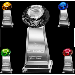 Diamond Spire Crystal Award
