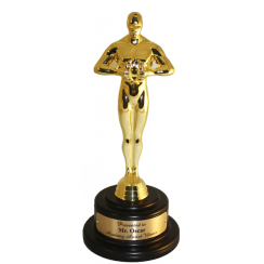 Academy Awards Oscar Trophy (Wood Base)