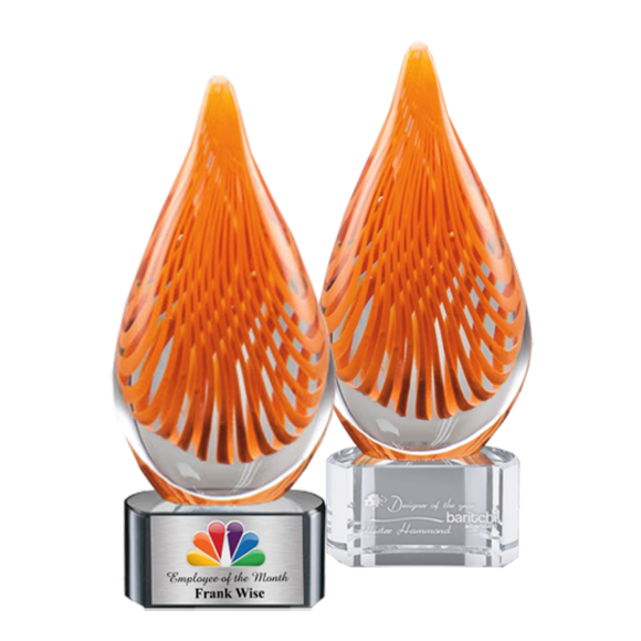 Orange Cream Artglass Award