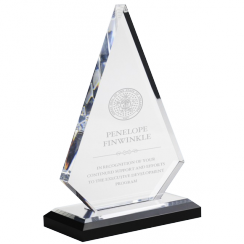 Pointed Peak Acrylic Award