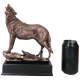 Bronze Standing Wolf Trophy