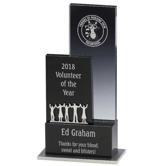 Together Step Tower Crystal Award