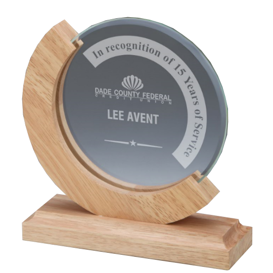 Round Moon Wood Award