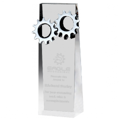 Crystal Wedge Gears Award