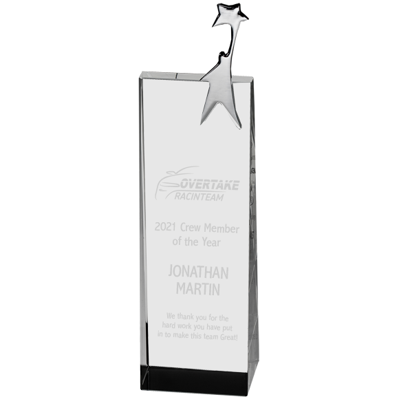 Super Starman Crystal Award