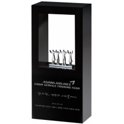 Teamwork Window Crystal Award