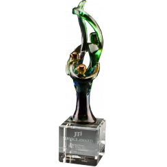 Teamwork Art Glass Award