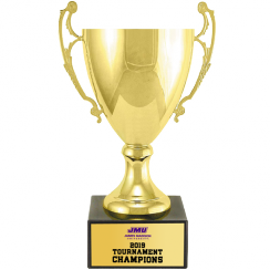Gold Bristling Beam Trophy Cup