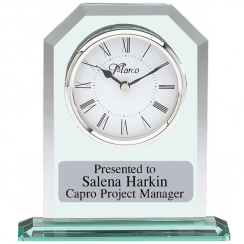 Sense of Time Glass Clock