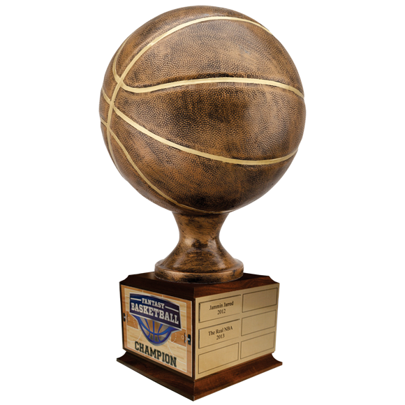 BASKETBALL TROPHY 3 SIZES AVAILABLE ENGRAVED FREE RESIN PLAYER BASKET TROPHIES 