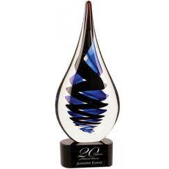 Black Tornado Art Glass Award