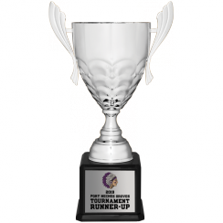 Silver Wings Metal Trophy Cup