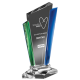 Double Edge Crystal Award