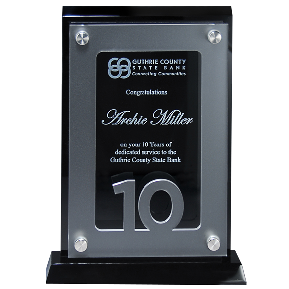 10 Years of Service Anniversary Award