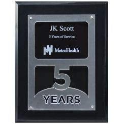 5 Years of Service Anniversary Plaque
