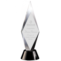 Pointed Peak Crystal Award
