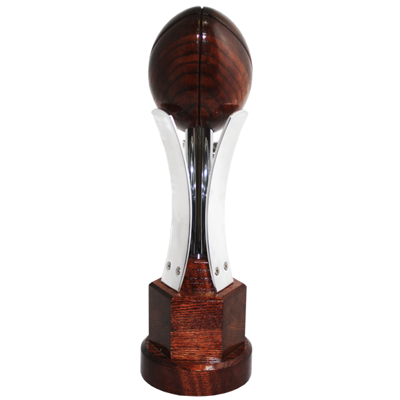 Legacy Steel Perpetual Football Trophy Fantasy Football Trophies