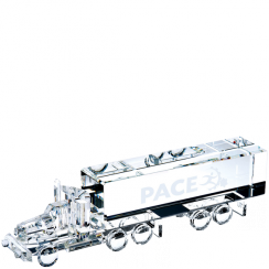 18 Wheeler Crystal Truck Award