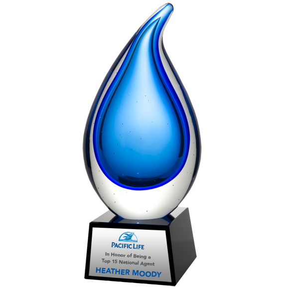 Atlantic Rain Artglass Award
