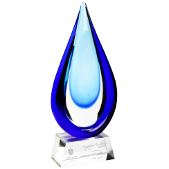 Aquatic Rain Artglass Award