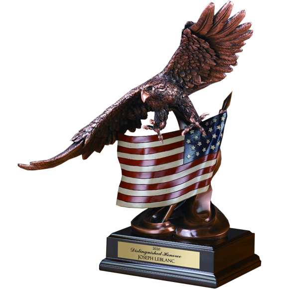 Bronze American Eagle Trophy Bronze Military Eagle Trophy Paradise