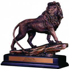 Bronze Roaring Lion Trophy